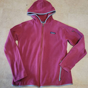Patagonia Capilene Fleece Hoodie with Arm Zippered Pocket-Women's Large